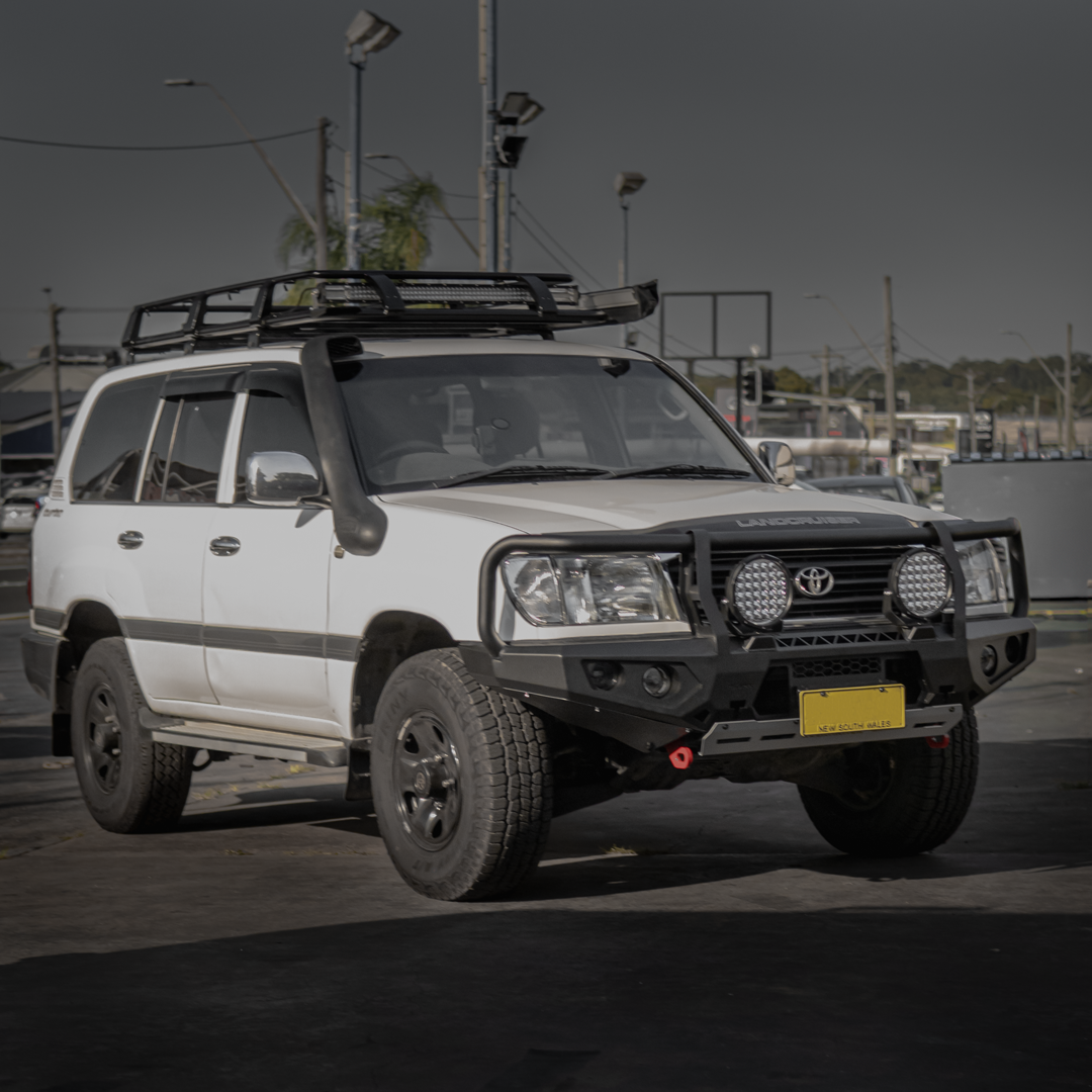 Rockarmor GT Hoop Steel Bullbar Combo - Landcruiser 100 Series 98-07