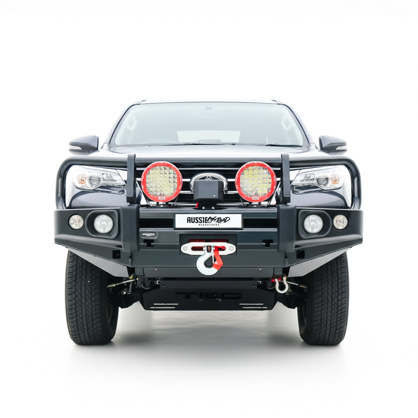Rockarmor Elite Hoop Steel Bullbar - Toyota Fortuner 2015 -2019