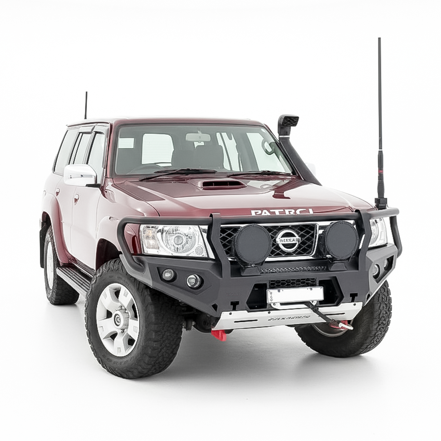 Rockarmor GT Hoop Nissan Patrol GU4 Bullbar Combo
