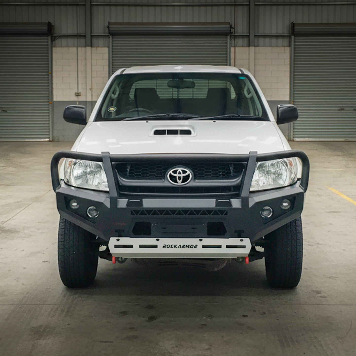 Rockarmor Gt Steel Hoop Bullbar Combo Pack - Toyota Hilux N70 2005-2011