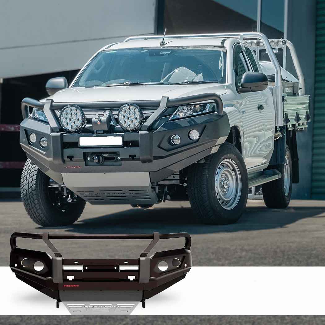 Rockarmor Gt Hoop Steel Bullbar - Mitsubishi Triton Mr 12/2018 - 02/2024 (Full Bar Replacement)