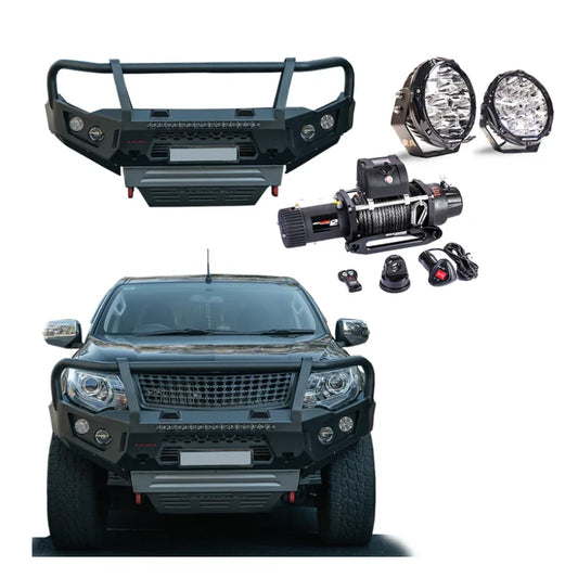 Rockarmor Gt Hoop Bullbar Combo Pack - Mitsubishi Mq Triton - Winch Bar Combo
