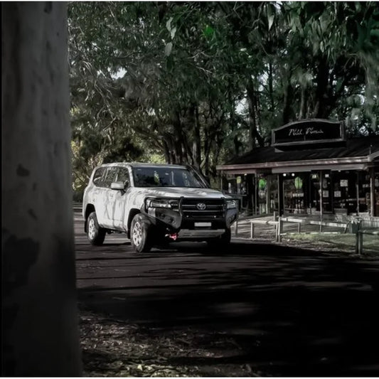 Rockarmor Gt Hoop Steel Bullbar Combo Pack - Toyota 300 2021 + - Winch Bar Combo