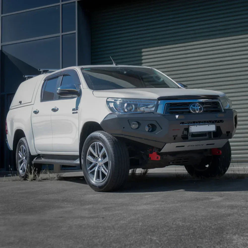 Rockarmor Gt Hoopless Steel Bullbar - Toyota Hilux N80 Bullbar 2015 -2020 (Full Bar Replacement)