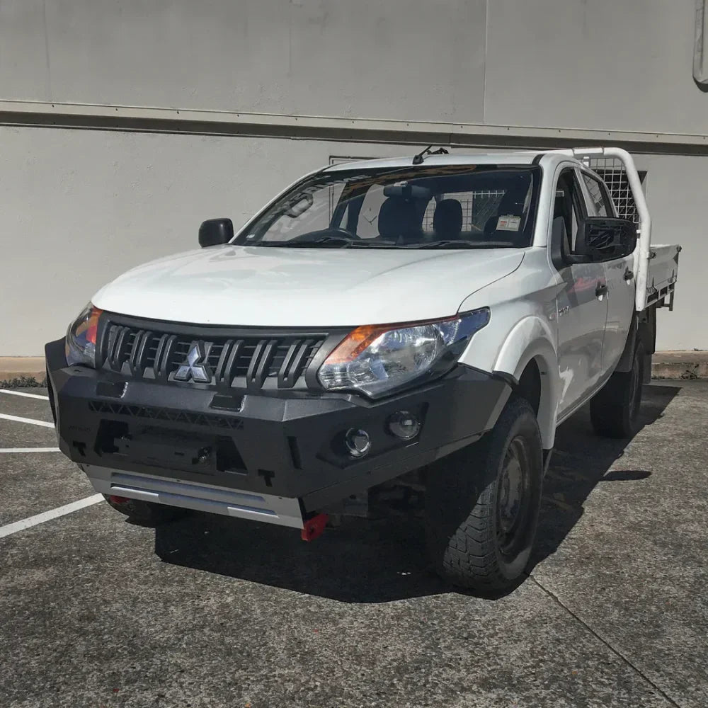 Rockarmor Gt Hoopless Steel Bullbar - Mitsubishi Triton MQ (Full Bar Replacement)