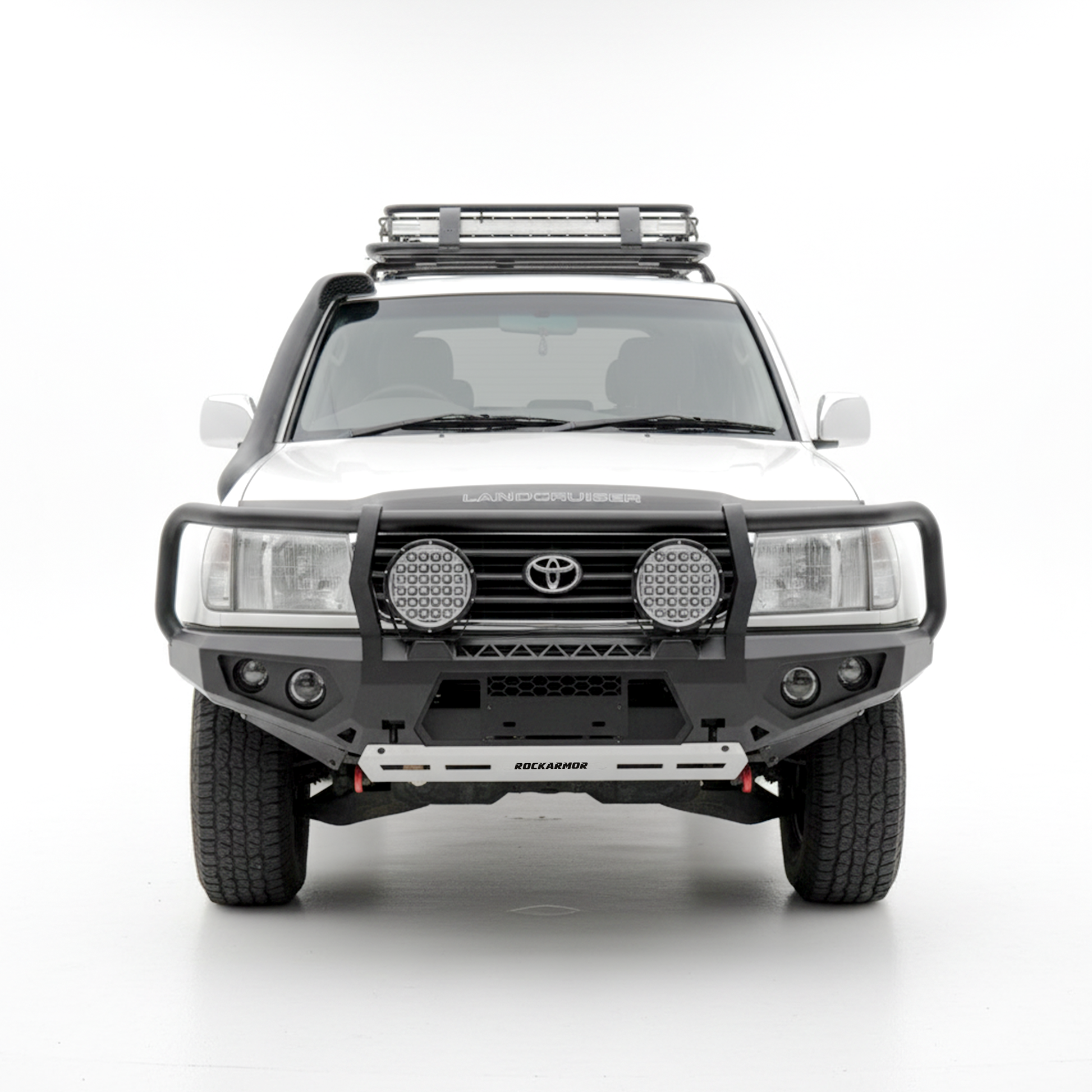 Rockarmor GT Hoop Steel Bullbar Combo - Landcruiser 100 Series 98-07