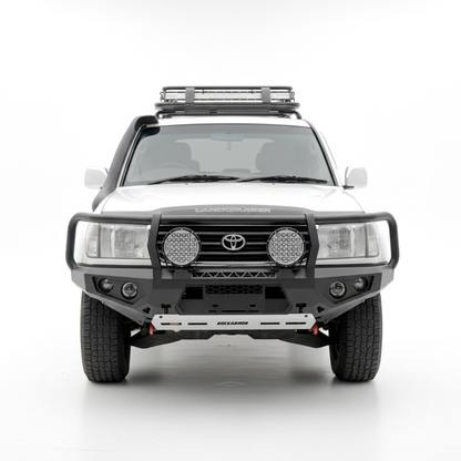 Rockarmor GT Hoop Steel Bullbar Combo - Landcruiser 100 Series 98-07