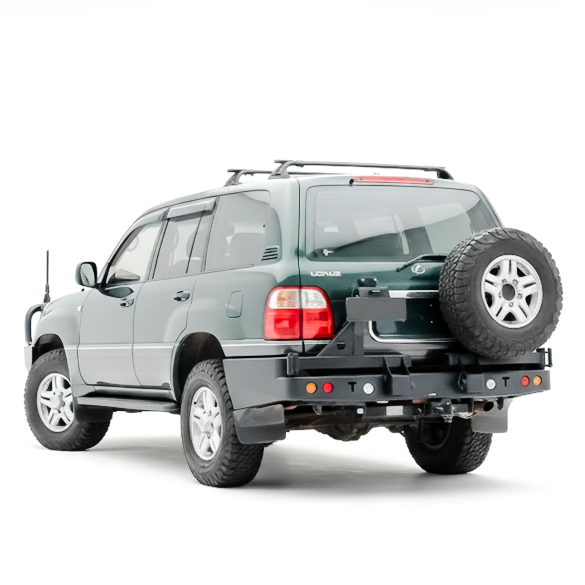 Rockarmor Steel Dual Wheel Carrier - Toyota Landcruiser Fj100 1998-2007 And Lexus 470