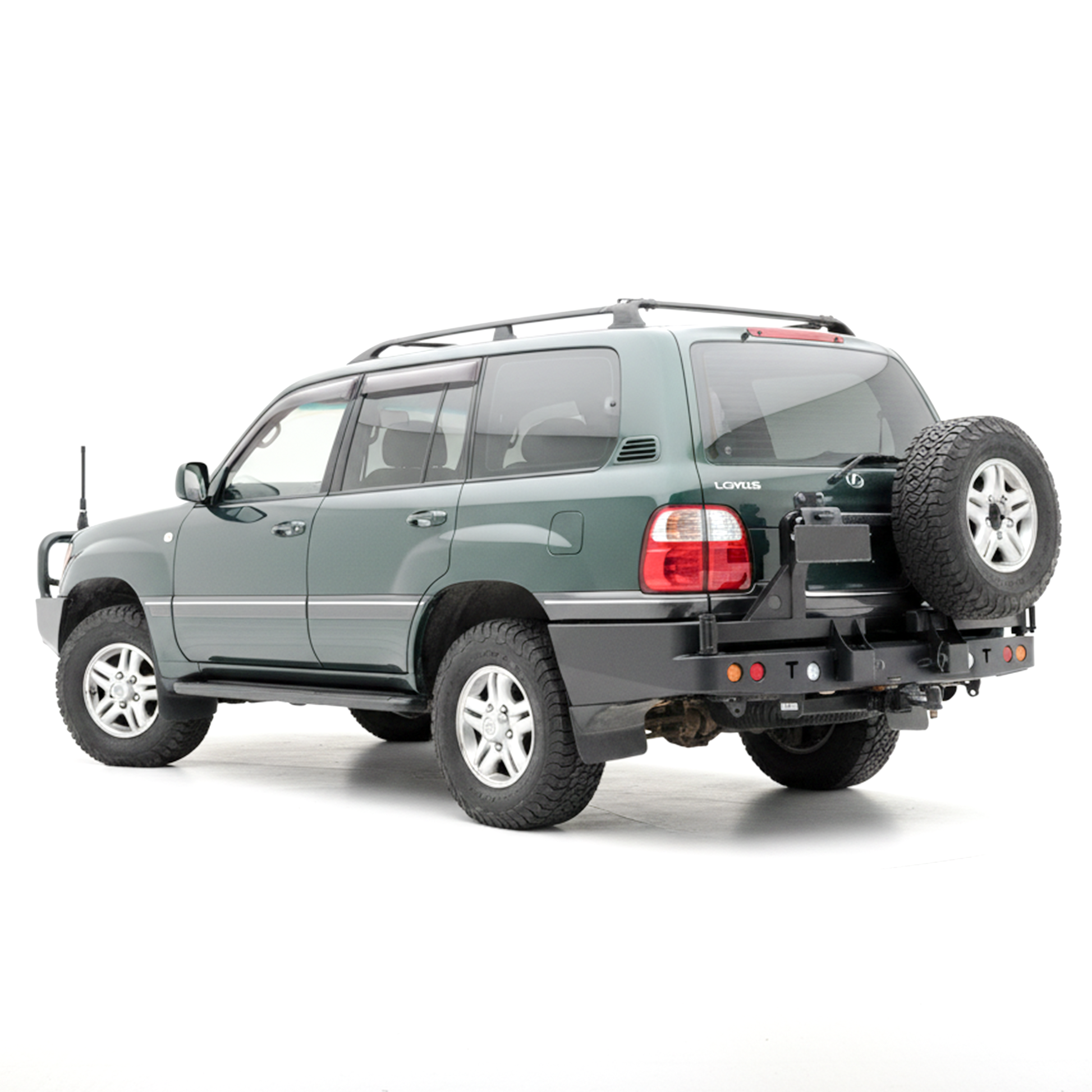 Rockarmor Steel Dual Wheel Carrier - Toyota Landcruiser Fj100 1998-2007 And Lexus 470