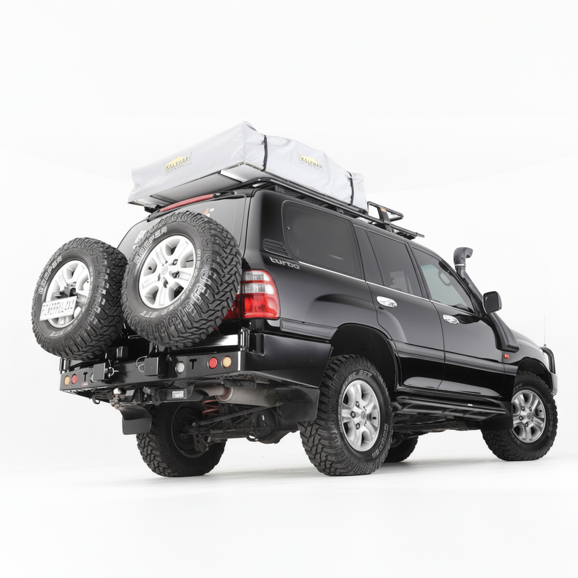Rockarmor Steel Dual Wheel Carrier - Toyota Landcruiser Fj100 1998-2007 And Lexus 470