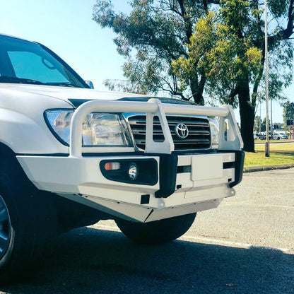 Rockarmor Premium Steel Bullbar - Toyota Landcruiser Fj100 Ifs 1998-2007 (Full Bar Replacement) And Lexus