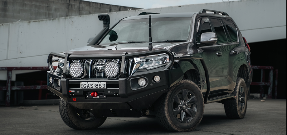 ROCKARMOR BRUSHBAR TO SUIT TOYOTA PRADO 150 SERIES