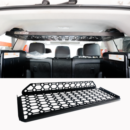 Rockarmor 200 Series Landcruiser rear cargo parcel shelf with Molle panel