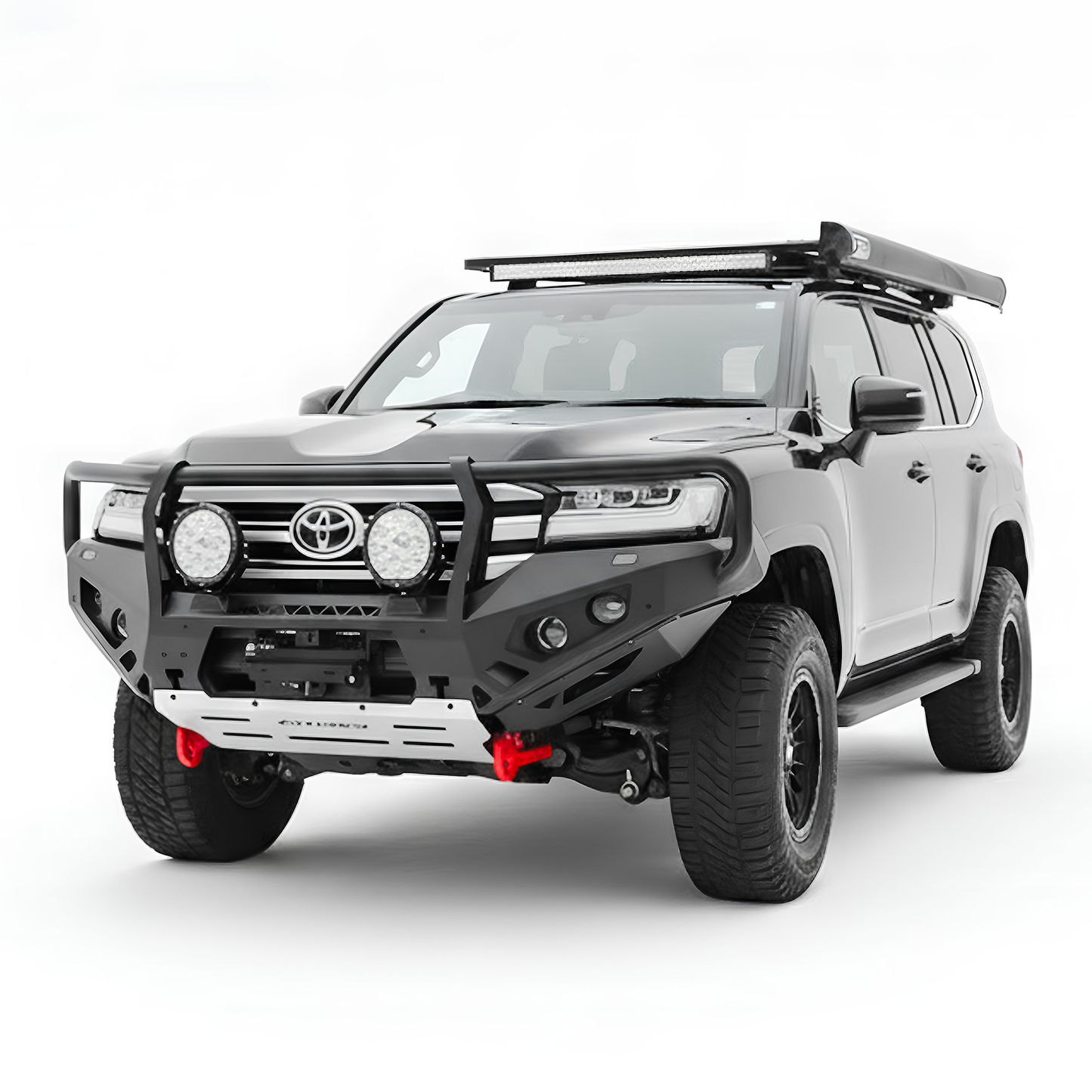 Rockarmor Gt Hoop Steel Bullbar Combo Pack - Toyota 300 2021+
