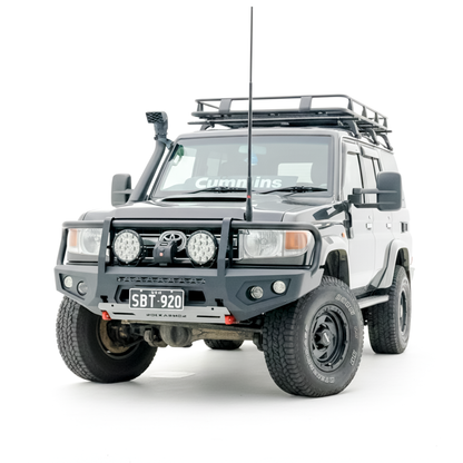 Rockarmor Gt Hoop Steel Bullbar - Toyota Landcruiser 76 78 79 2007-11/2023 (Full Bar Replacement)