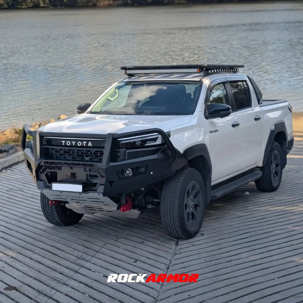 Rockarmor GT Hoop Steel Bullbar - Toyota Hilux N90 2026+