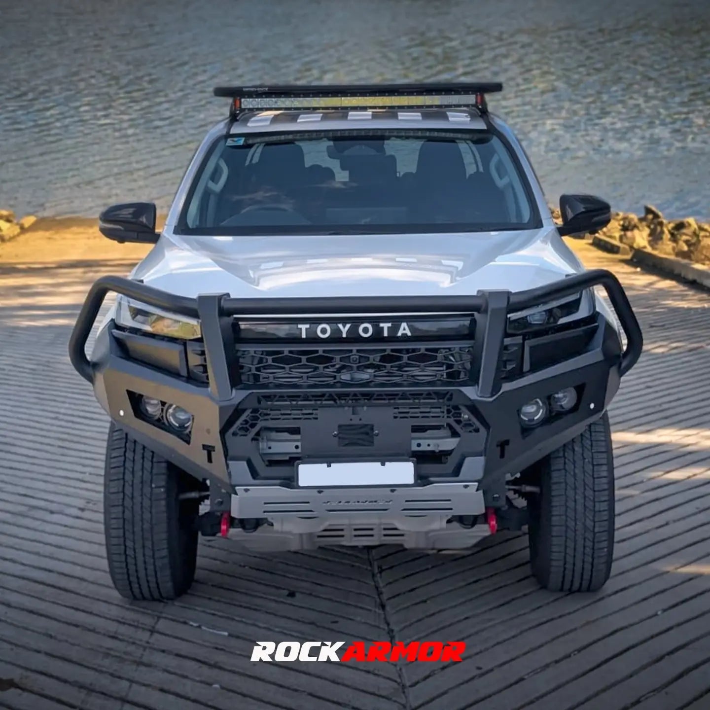 Rockarmor Rock Pack — Toyota Hilux N90 2026+ | GT Hoop Bullbar + Rock Sliders
