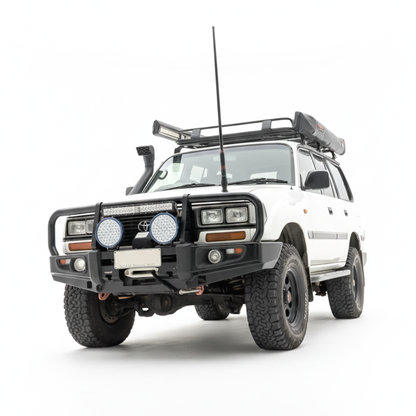 Rockarmor Premium Steel Bullbar - Toyota Landcruiser Fj80 1992-1997 (Full Bar Replacement)