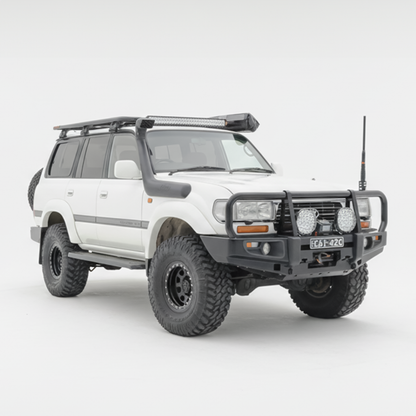 Rockarmor Premium Steel Bullbar - Toyota Landcruiser Fj80 1992-1997 (Full Bar Replacement)