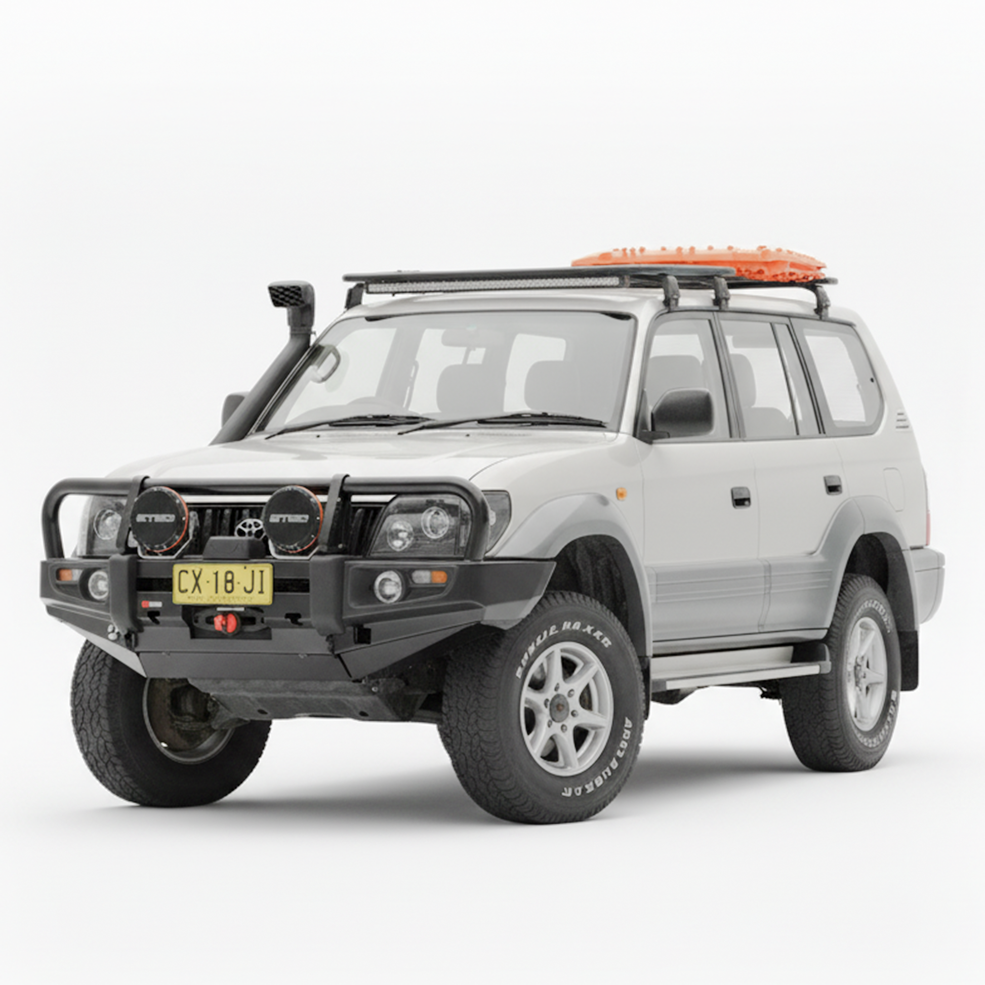 Rockarmor Premium Steel Bullbar - Toyota Prado 1996-2002 Bar Replace