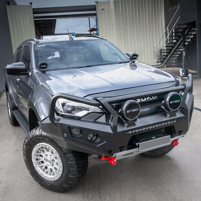 Rockarmor Rock Pack — Isuzu Dmax 2024+ FL | GT Hoop Bullbar + Rock Sliders
