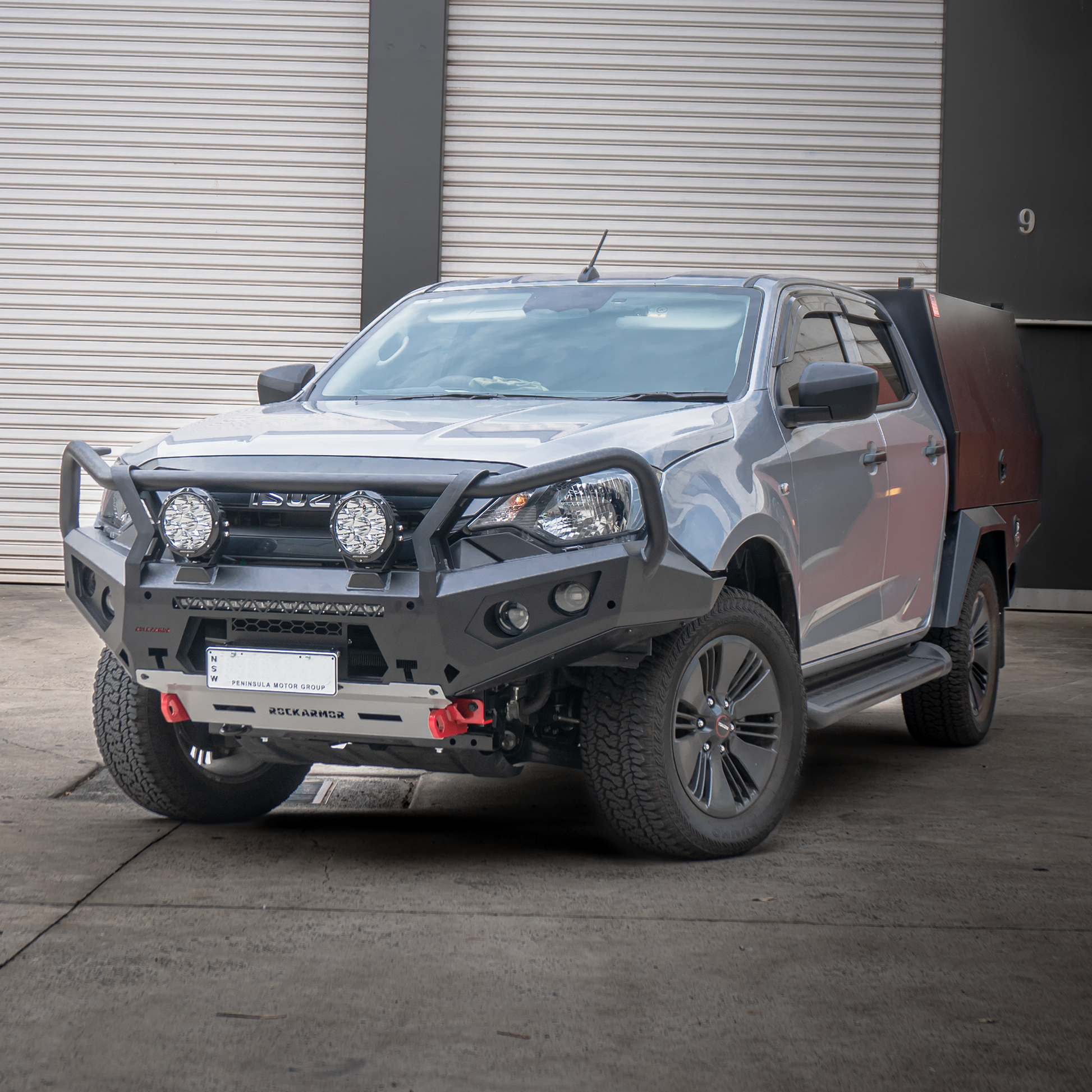 Rockarmor Rock Pack — Isuzu Dmax 2024+ FL | GT Hoop Bullbar + Rock Sliders