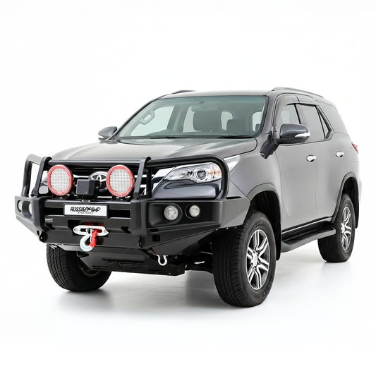 Rockarmor Elite Hoop Steel Bullbar - Toyota Fortuner 2015 -2019