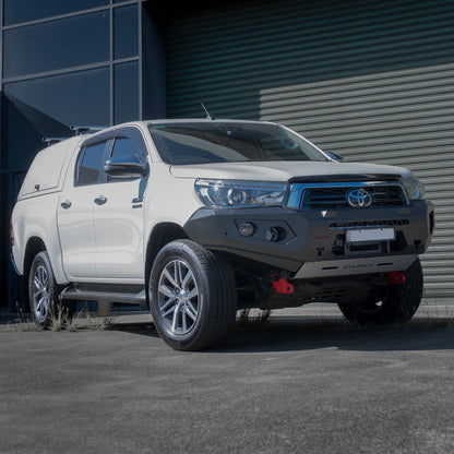 Rockarmor Gt Hoopless Steel Bullbar - Toyota Hilux N80 Bullbar 2015 -2020 (Full Bar Replacement)