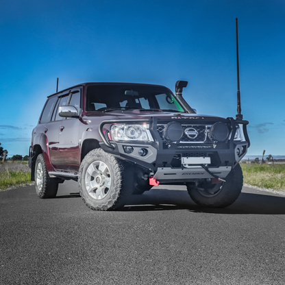 Rockarmor Gt Hoop Steel Bullbar - NissanPatrol GU4+ (Full Bar Replacement)