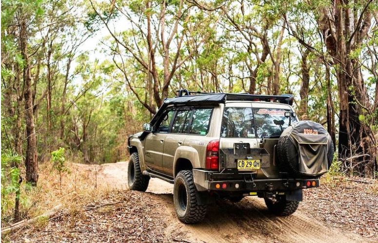 Rockarmor Steel Dual Wheel Carrier To Suit Nissan Patrol Y61 GU4 2004 - 2016 Models