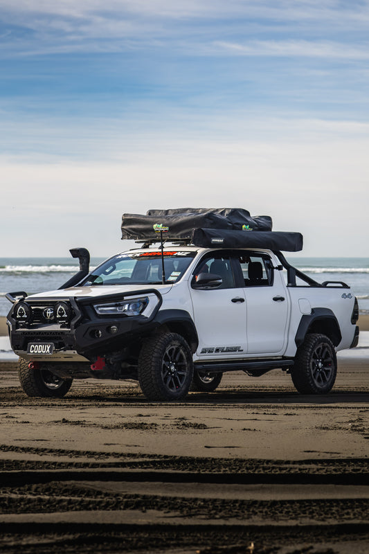 Rockarmor Gt Hoop Steel Bullbar - Toyota Hilux 2024 Widebody