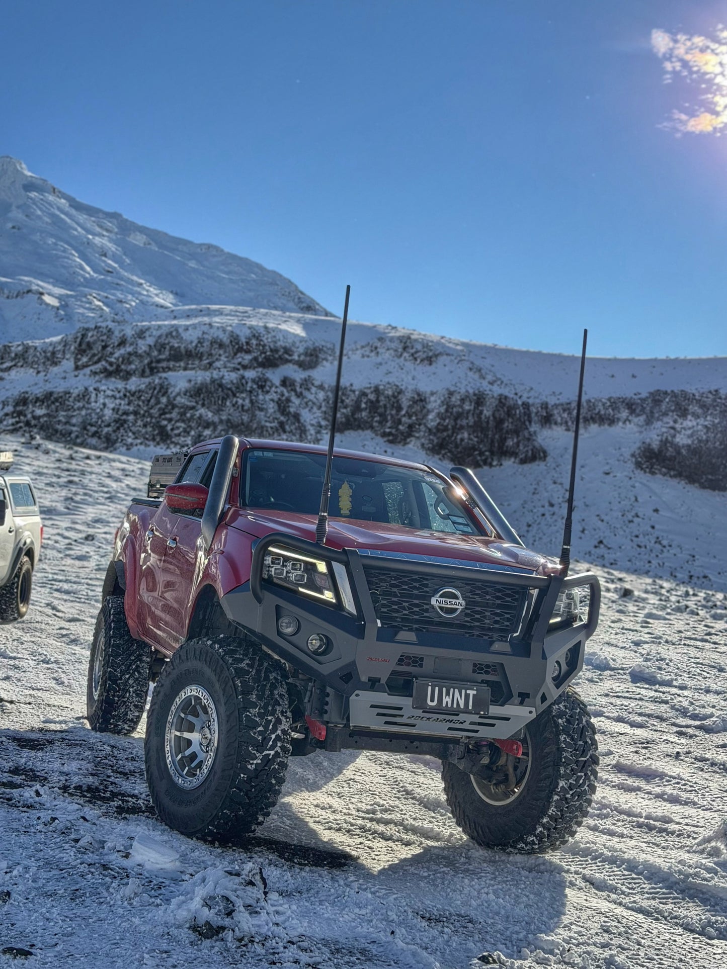 Rockarmor GT Hoop Bullbar NP300 Navara