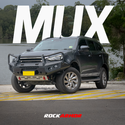 Rockarmor Gt Hoop Steel Bullbar Combo - Isuzu MUX 08/2020-2024 PFL (Full Bar Replacement)
