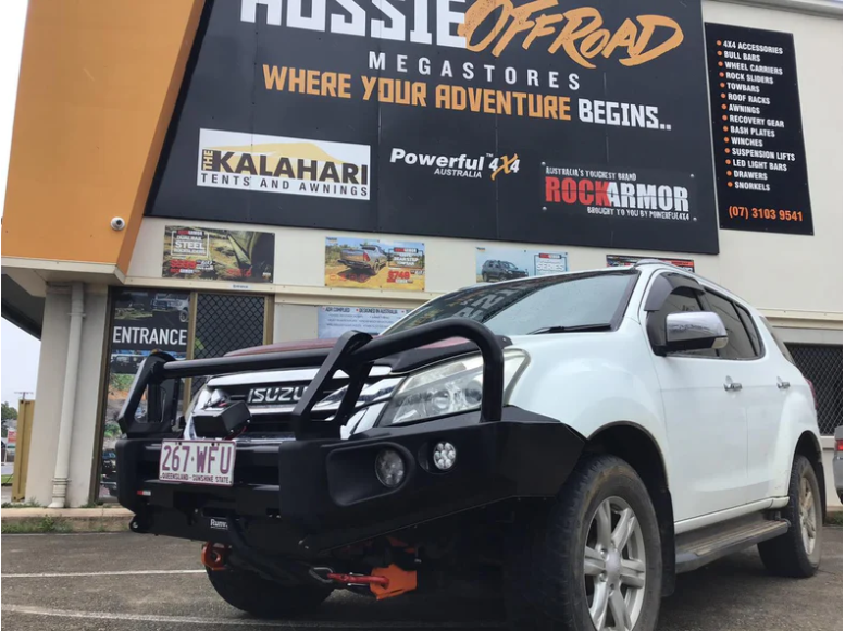 ROCKARMOR ELITE HOOP BULLBAR TO SUIT ISUZU MUX 2013-2017