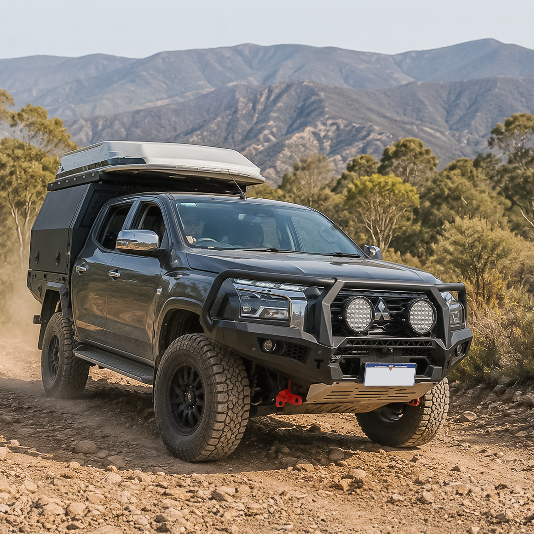 Rockarmor Gt Hoop Bullbar Combo Pack - Mitsubishi Mv Triton 2024