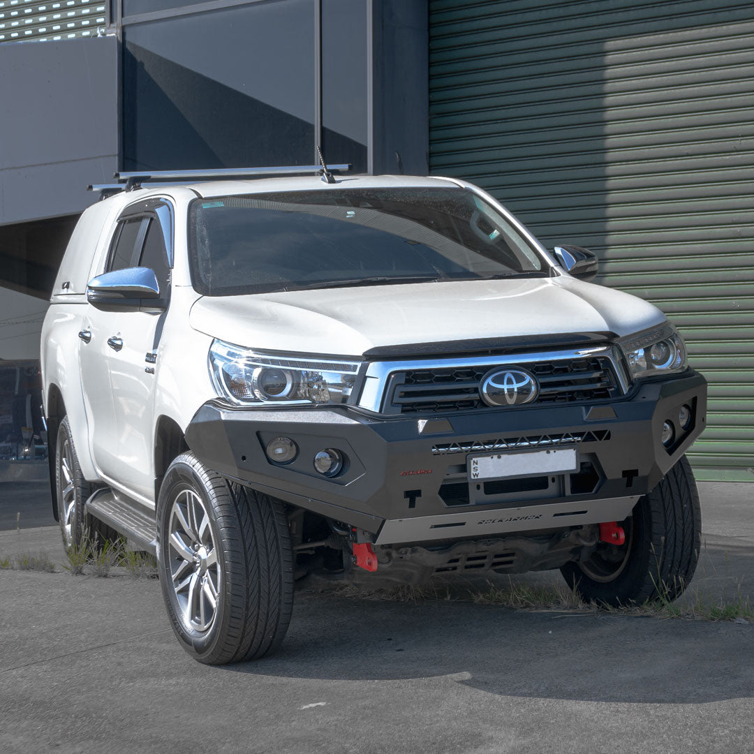 Rockarmor Gt Hoopless Steel Bullbar - Toyota Hilux N80 Bullbar 2015 -2020 (Full Bar Replacement)