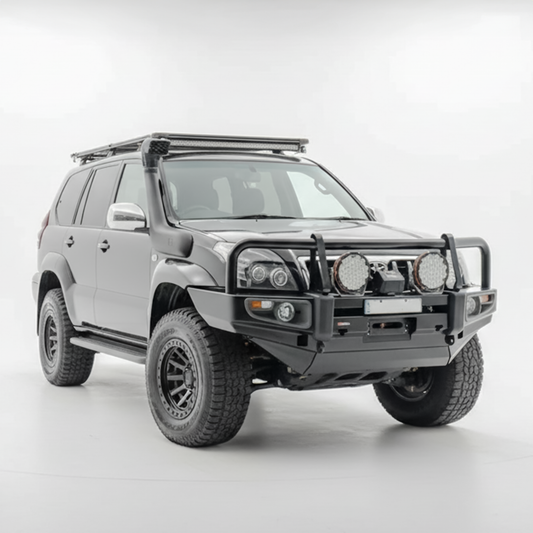 Rockarmor Premium Steel Bullbar - Toyota Prado Fj120 03-09 (Full Bar Replacement