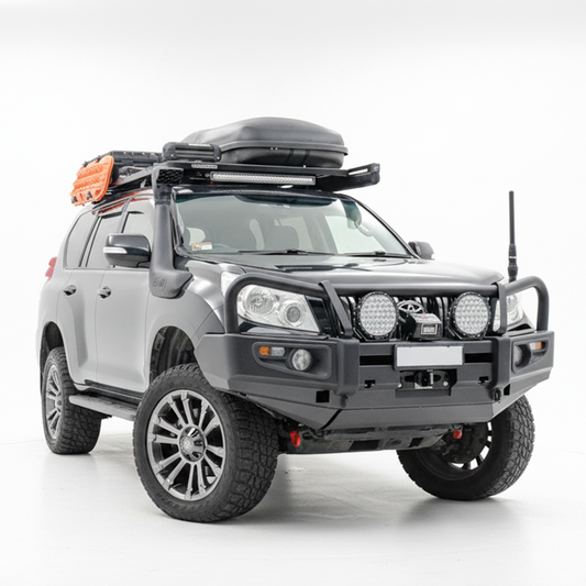 Rockarmor Premium Steel Bullbar - Toyota PradoÂ Fj150 2009-2013 (Bumper Cut)