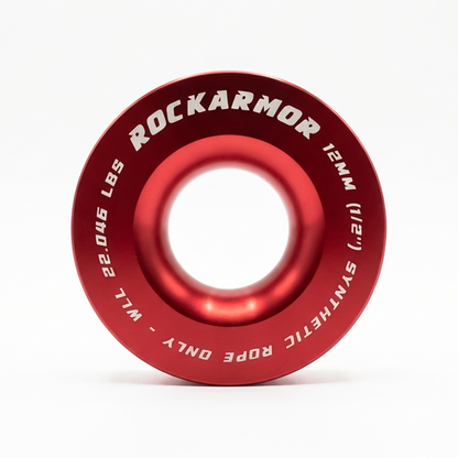Rockarmor Recovery Pulley Ring Red 100mm