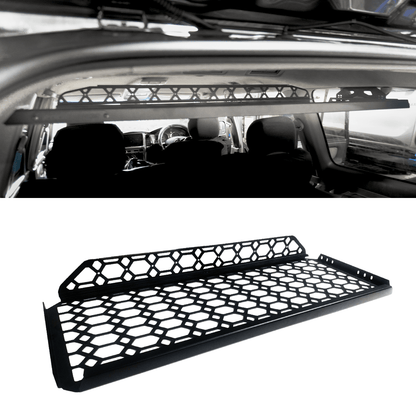 Rockarmor 100/105 Series Cargo Shelf installed