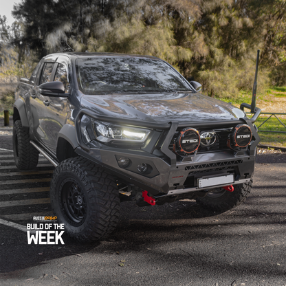 Rockarmor Gt Hoop Bullbar Combo Pack - Toyota Hilux Widebody 2022+