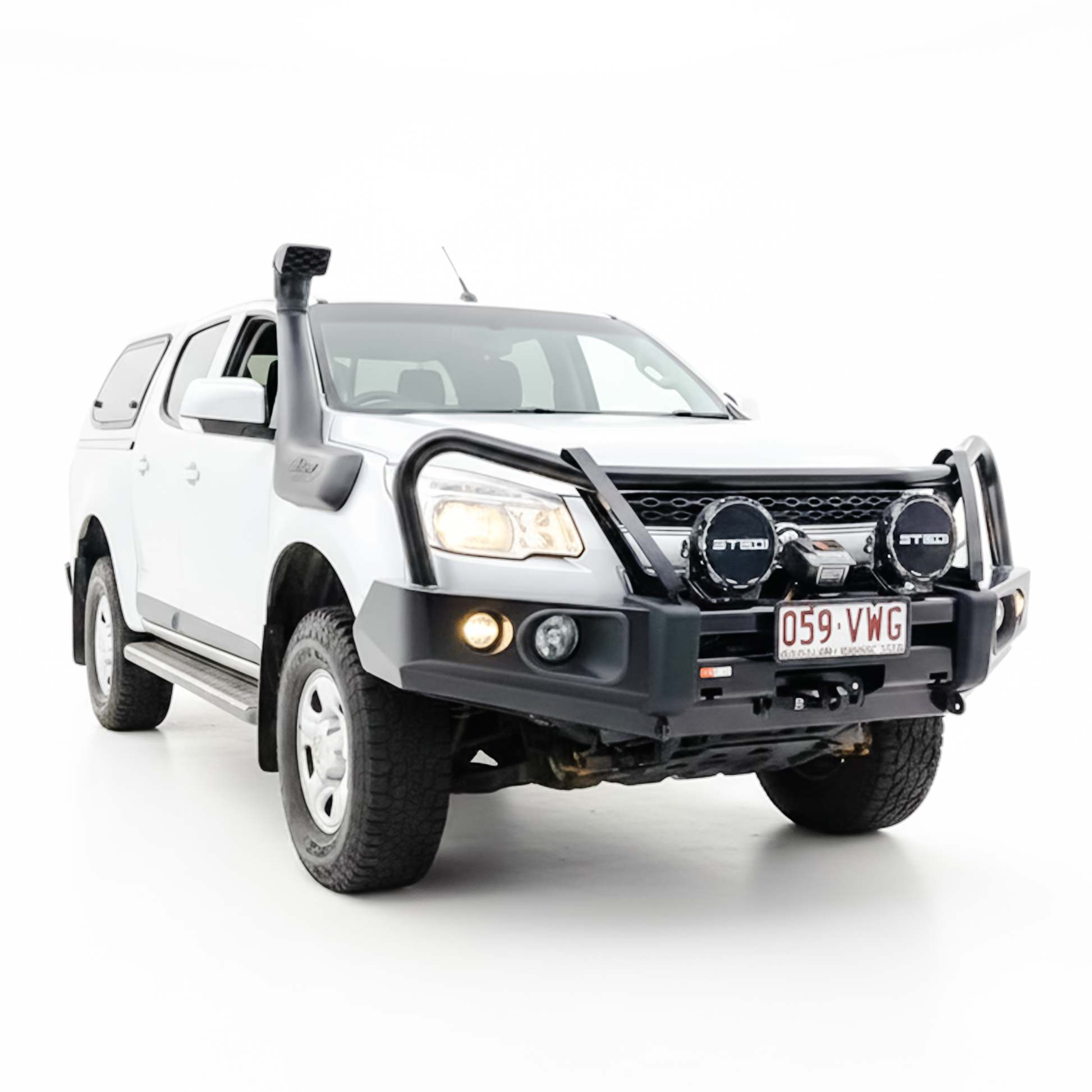 Rockarmor Elite Steel Bullbar - Holden Colorado (Bumper Cut)