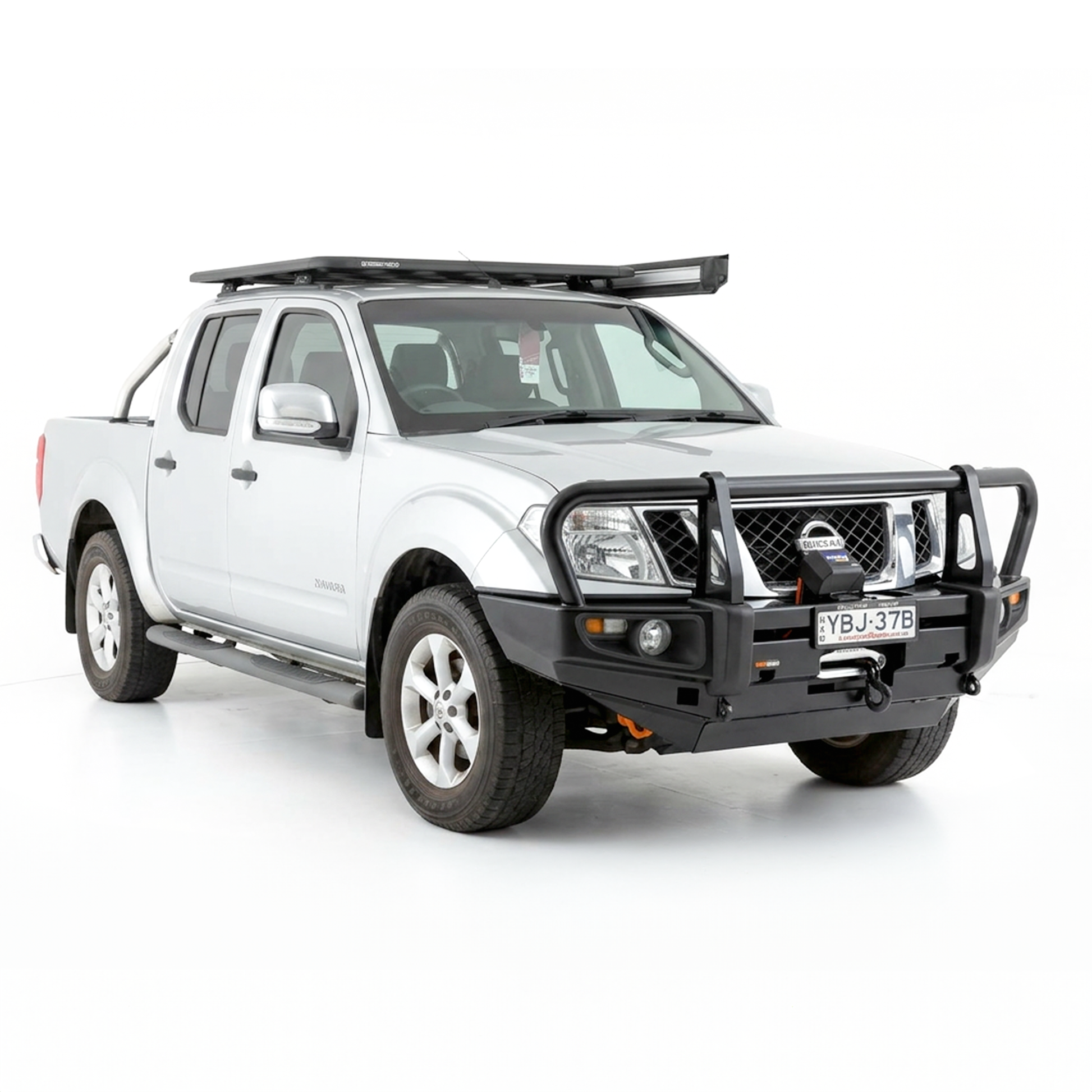 Rockarmor Premium Steel Bullbar - Nissan Navara D40 2005-2015 Spanish/Thai & Pathfinder R51 (Will Not Fit Stx550)(Bar Cut)