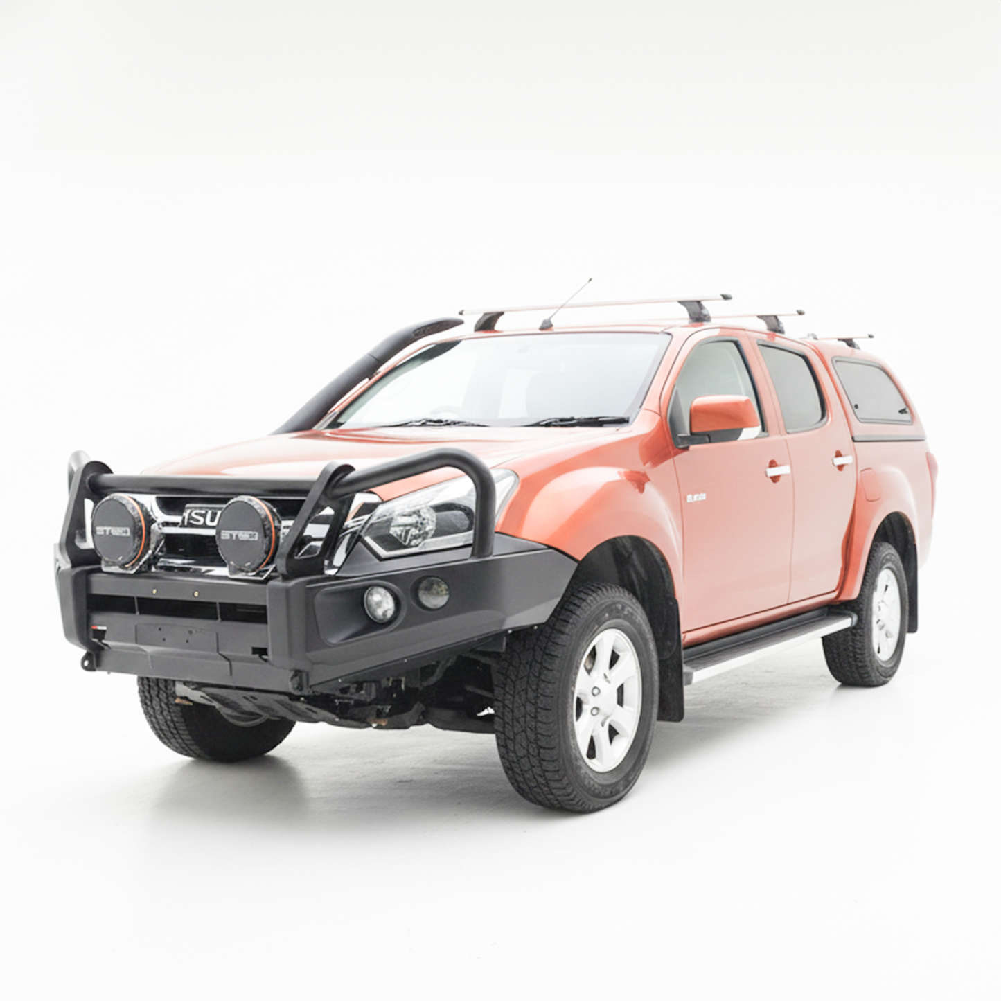 Rockarmor Rock Pack — Isuzu Dmax 01/2017-07/2020 | Elite Hoop Bullbar + Rock Sliders