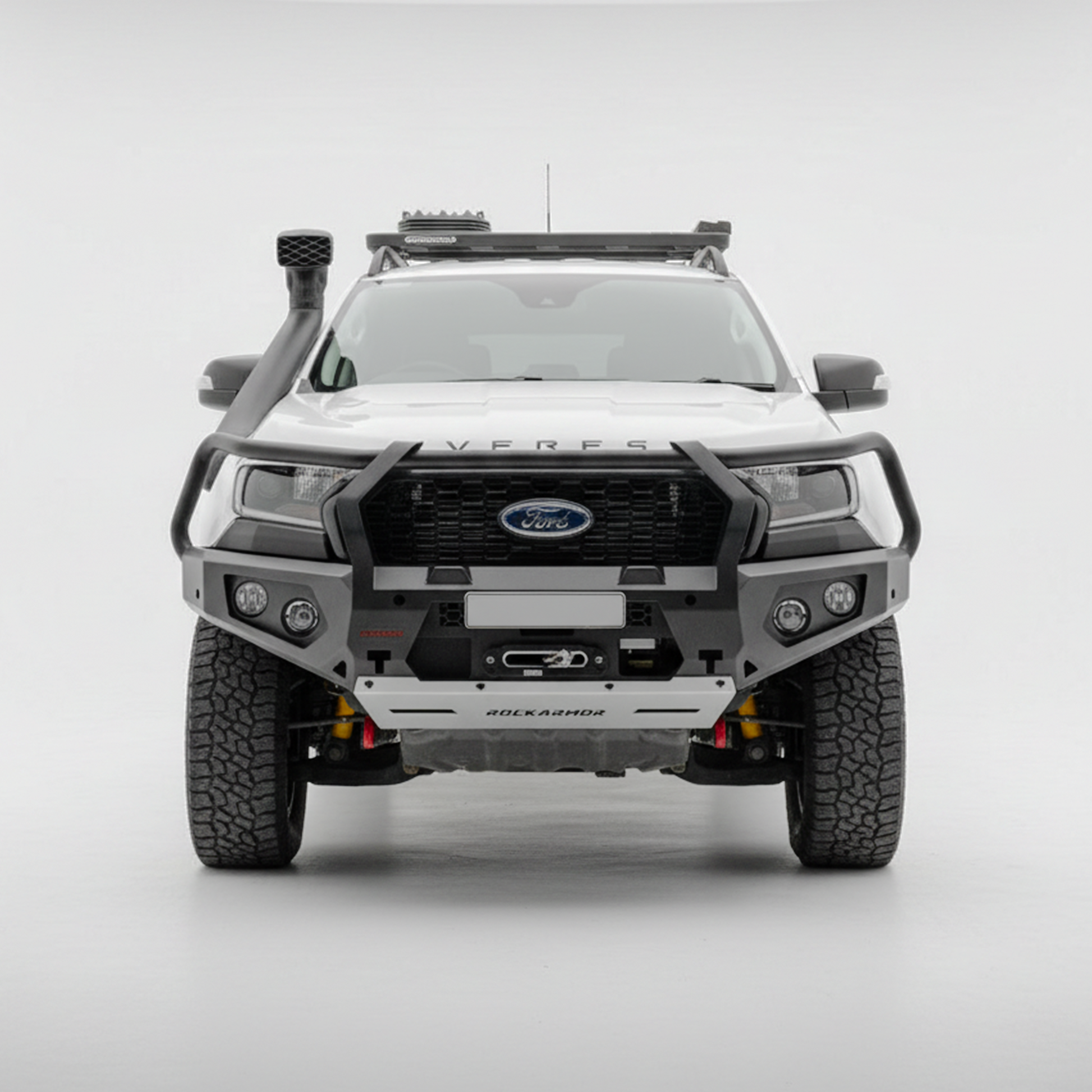 Rockarmor Gt Steel Hoop Bullbar Combo Pack - Ford Ranger  PX2 & 3