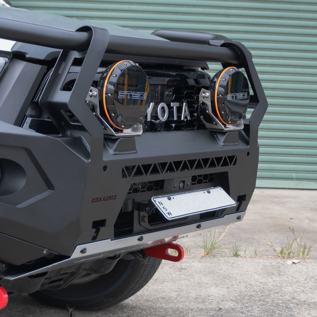 Rockarmor Gt Hoop Bullbar Combo Pack - Toyota Hilux Widebody 2022+