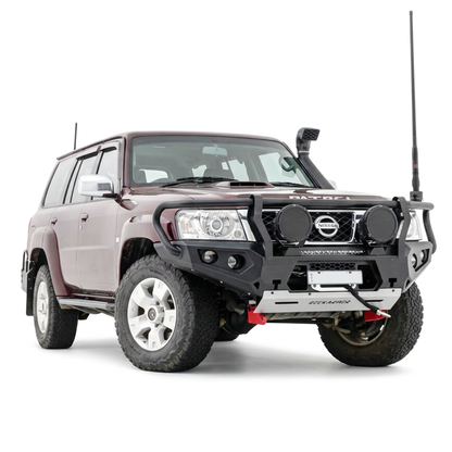 Rockarmor Gt Hoop Steel Bullbar - NissanPatrol GU4+ (Full Bar Replacement)
