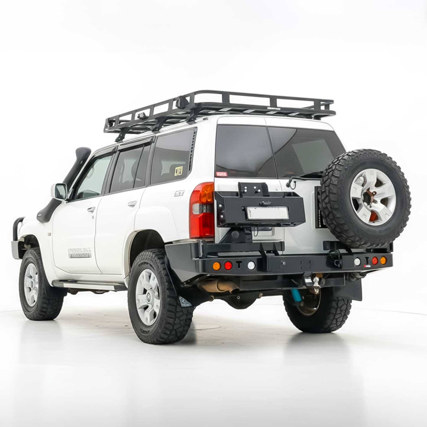 Rockarmor Steel Dual Wheel Carrier - Nissan Patrol Y61 Gu4 2004 - 2016 Models