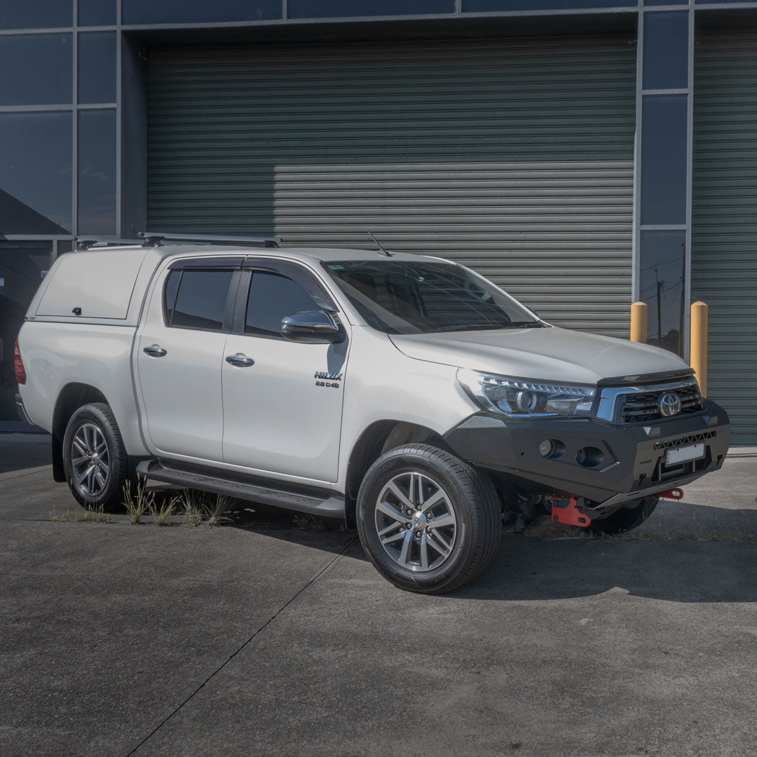 Rockarmor Gt Hoopless Steel Bullbar - Toyota Hilux N80 Bullbar 2015 -2020 (Full Bar Replacement)