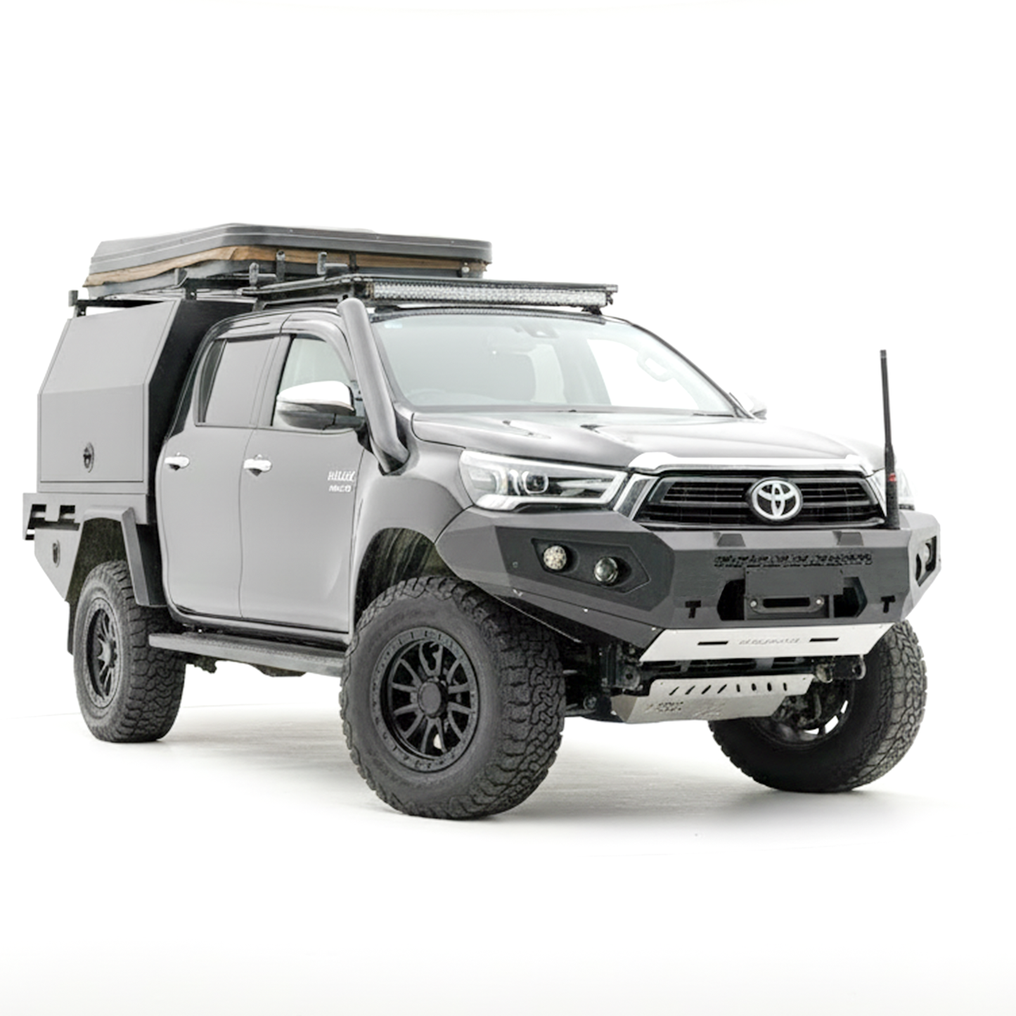 Rockarmor Gt Hoopless Steel Bullbar - Toyota Hilux 2020 to Current (Full Bar Replacement)
